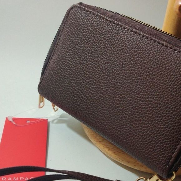 Rampage brown Leather Wallet NWT - Picture 10 of 14